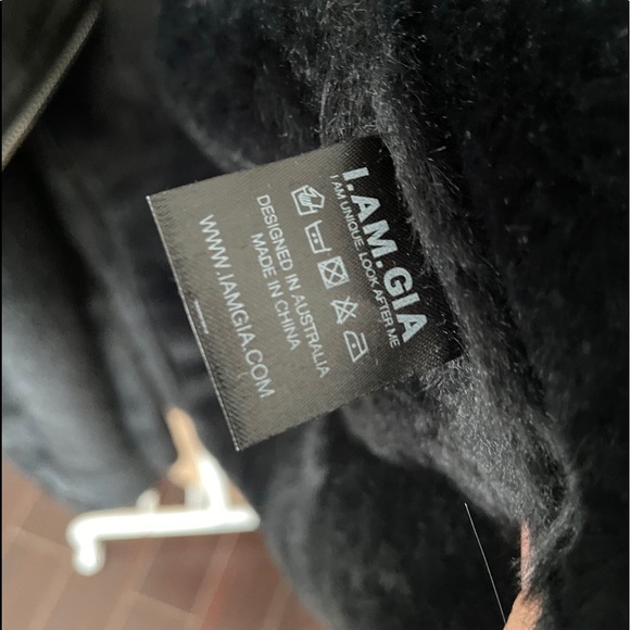 Tiger Mist Faux Suede Shearling Jacket - Picture 11 of 13